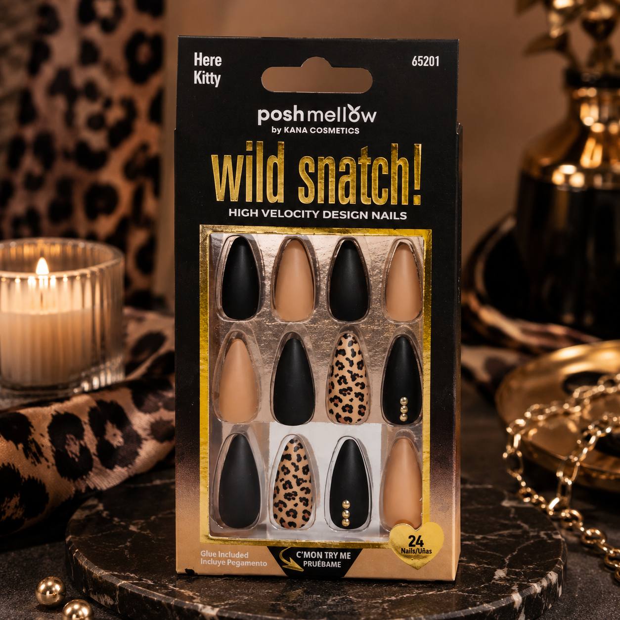 Design Nail: Wild Snatch! - Here Kitty 65201