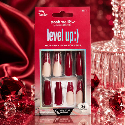 Design Nail: Level Up - Ruby Tuesday 65211