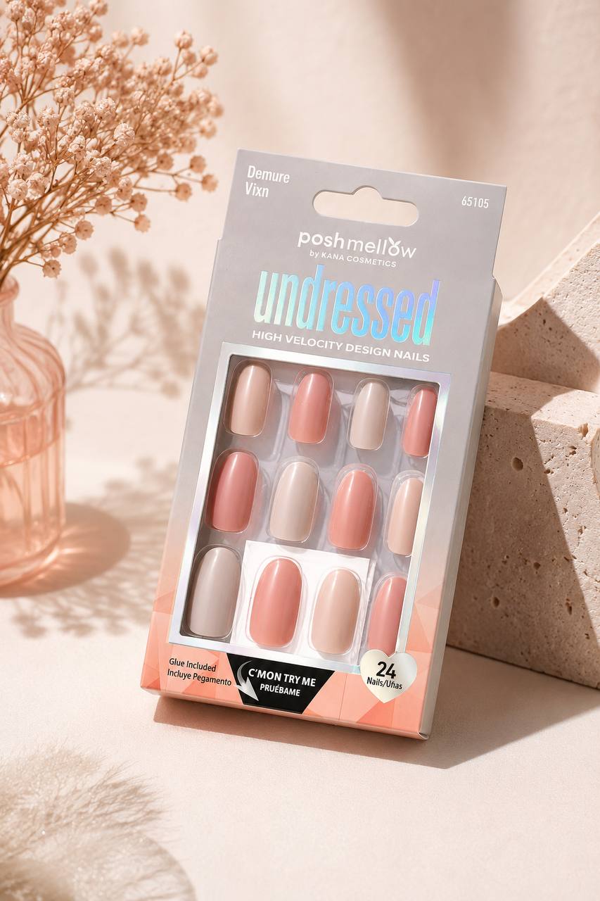 Design Nail: Undressed - Demure Vixn 65105
