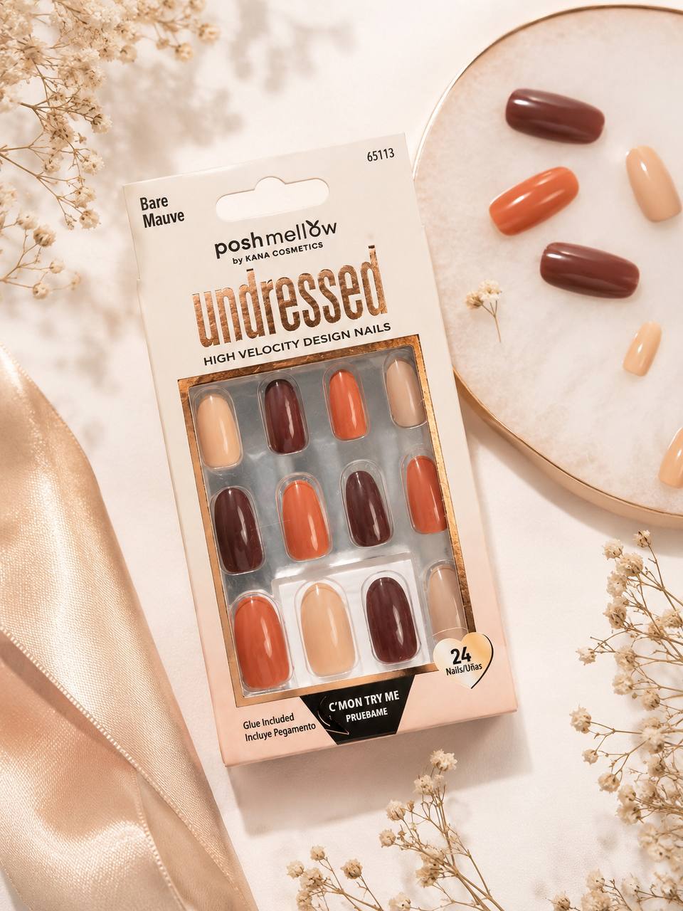Design Nail: Undressed - Bare Mauve 65113