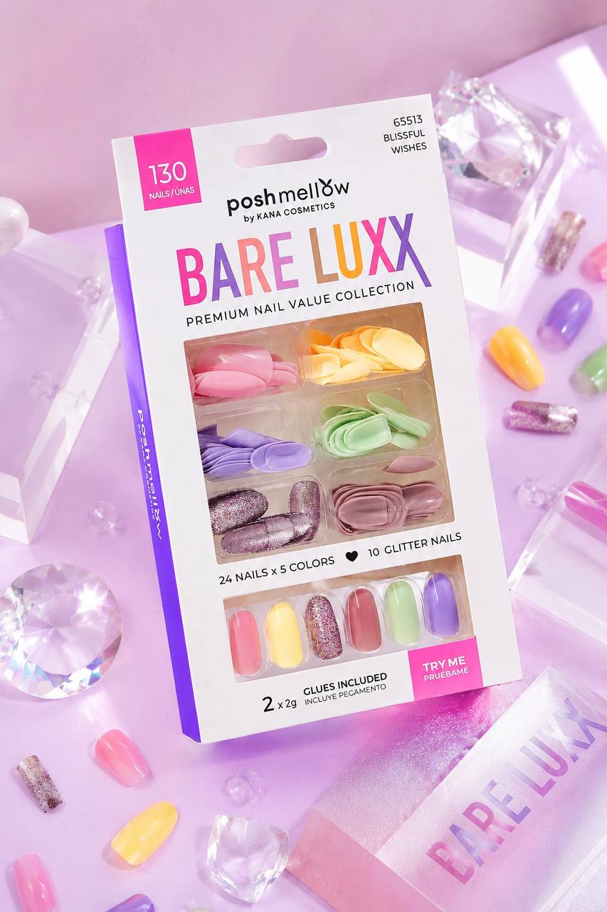 Bare Luxx - Blissful Wishes(130 Nails) 65513