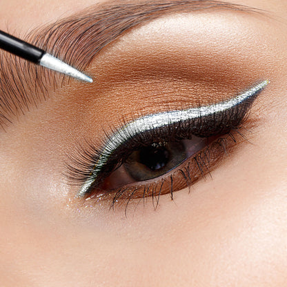 Glitter Eyeliner Glitter Silver - Liquid Eyeshadow by Poshmellow