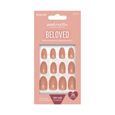Brown Press On Nails with Glue - Almond Shaped Nails by Poshmellow