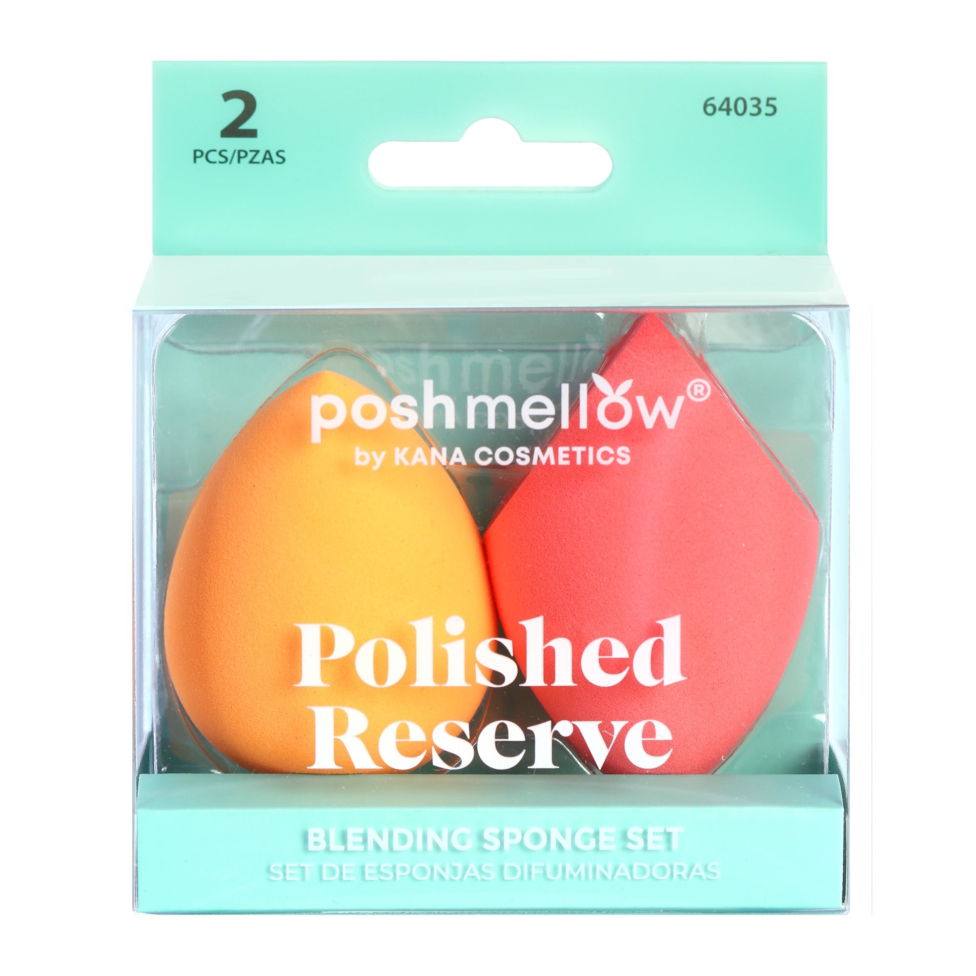 Polished Reserve: Blending Sponge Set (2pcs. Assorted Colors) 64035