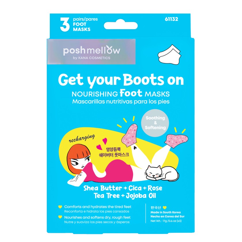 Foot Mask for Feet with Tea Tree by Poshmellow