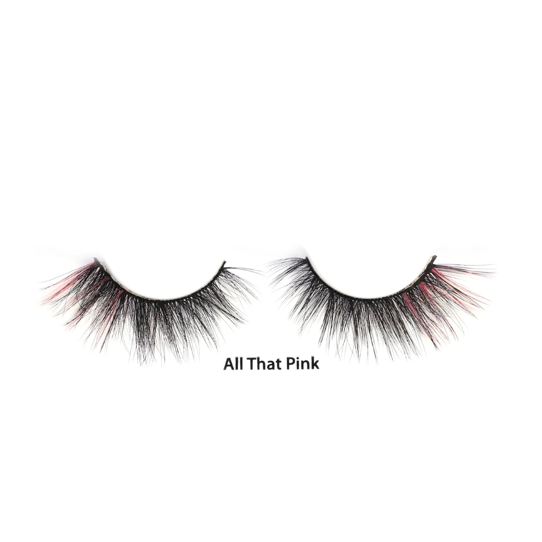 Color Teeze Lashes: All That Pink
