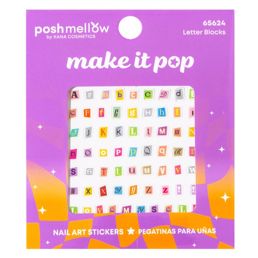 Make It Pop (Letter Blocks)
