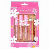 Lip Gloss Lip Liner Set - Pink Red by Poshmellow