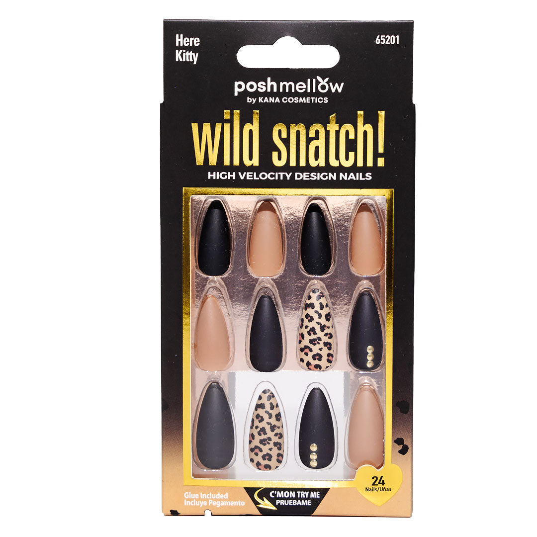 Design Nail: Wild Snatch! - Here Kitty