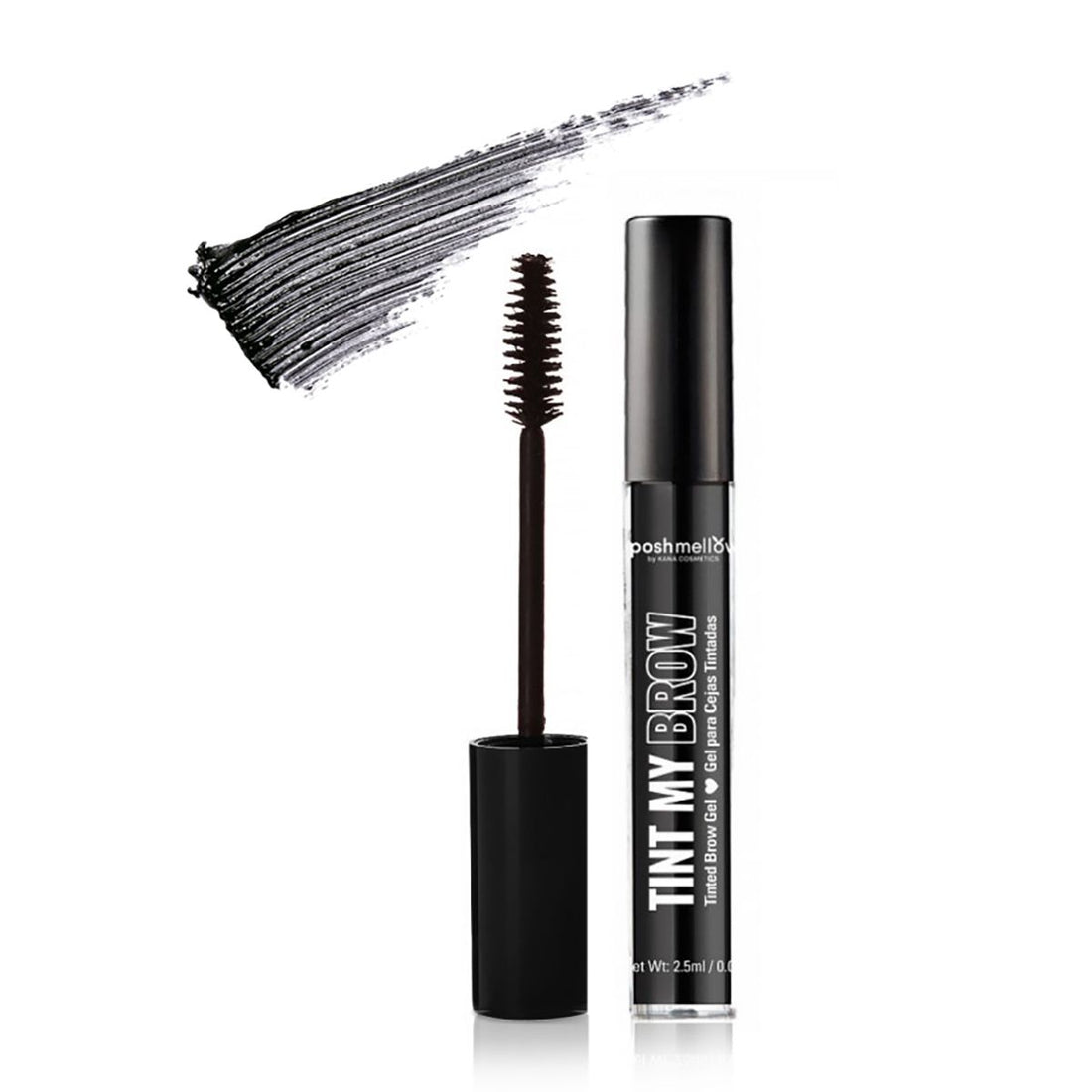 Brow Tint Soft Black - Brow Gel by Poshmellow