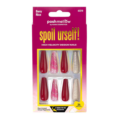 Design Nail: Spoil Urself! - Berry Nice