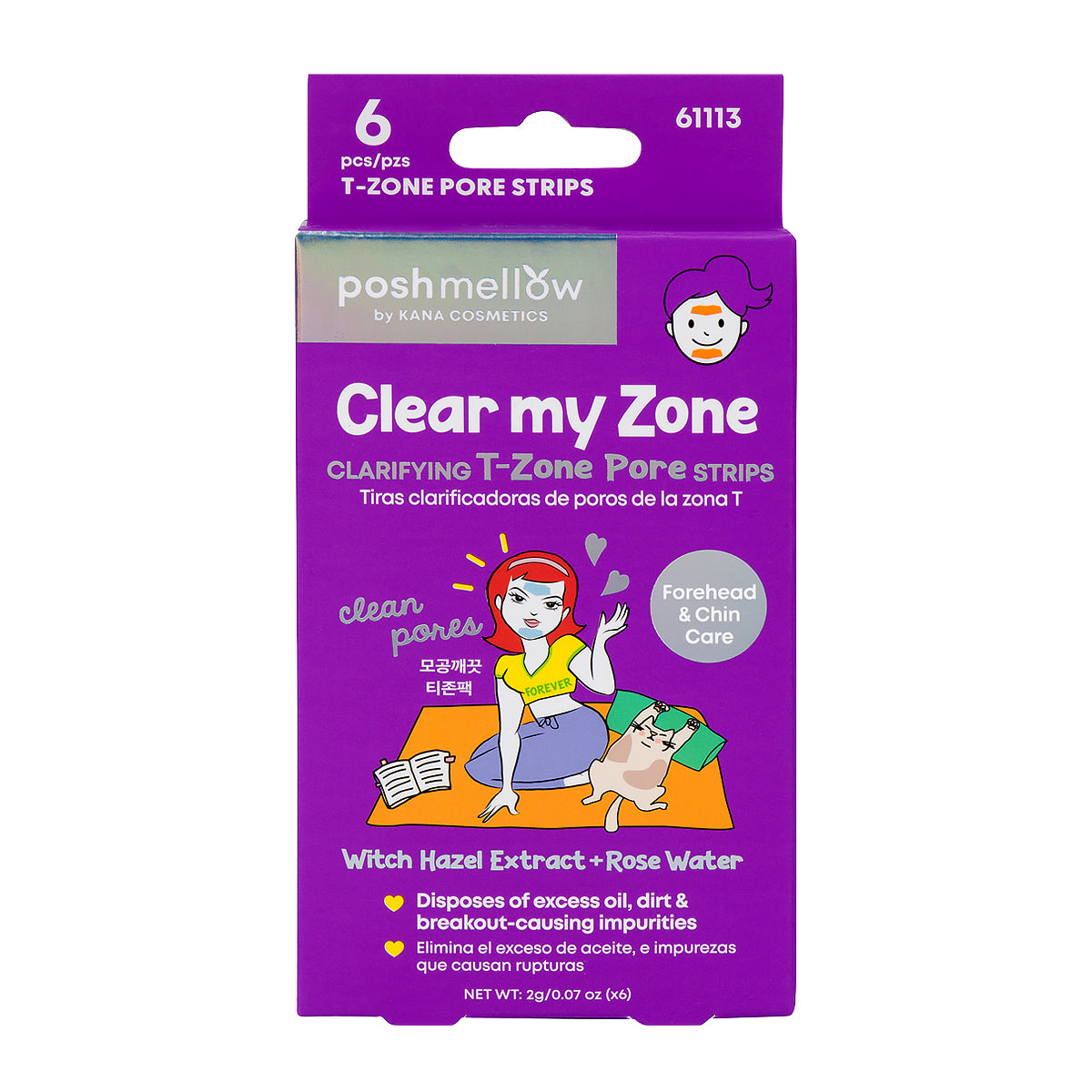 T-Zone Pore Strips (6 pks): Clear My Zone
