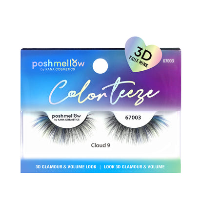 Mink Lashes Color Lashes - Blue Lashes by Poshmellow