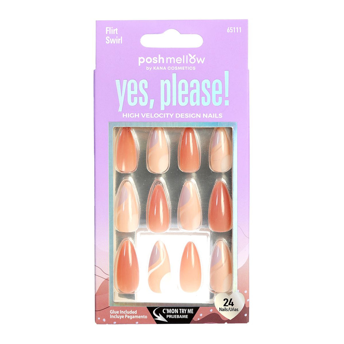 Design Nail: Yes, Please! - Flirt Swirls 65111