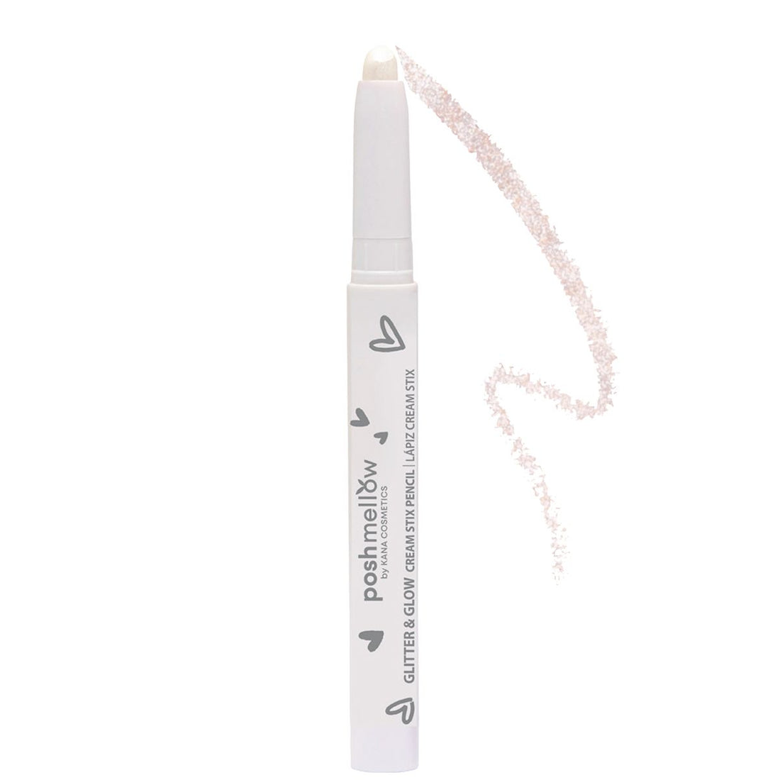 Glitter Cream Stix Pencil- White Chiffon