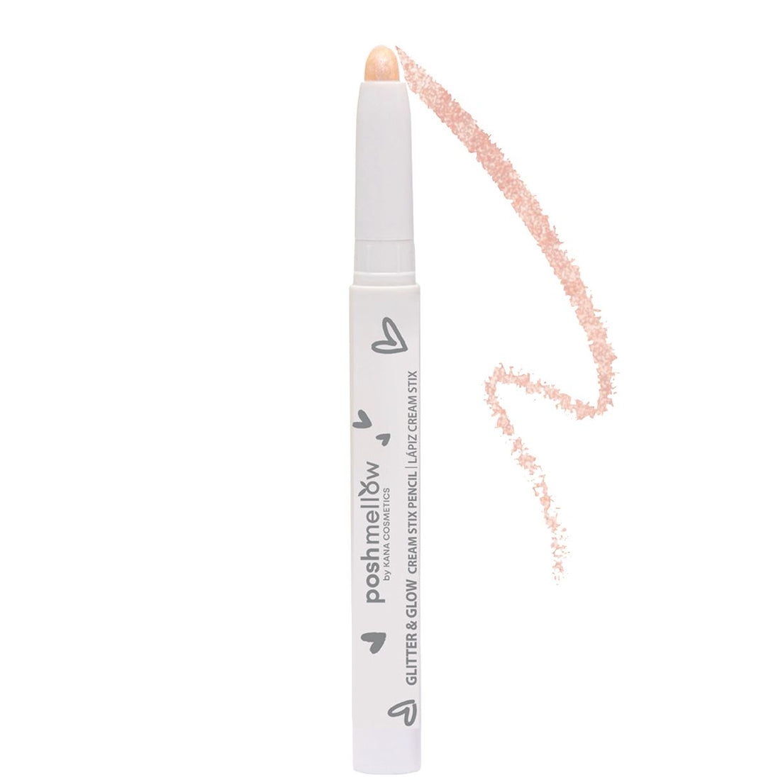 Glitter Cream Stix Pencil- Sugar Rose