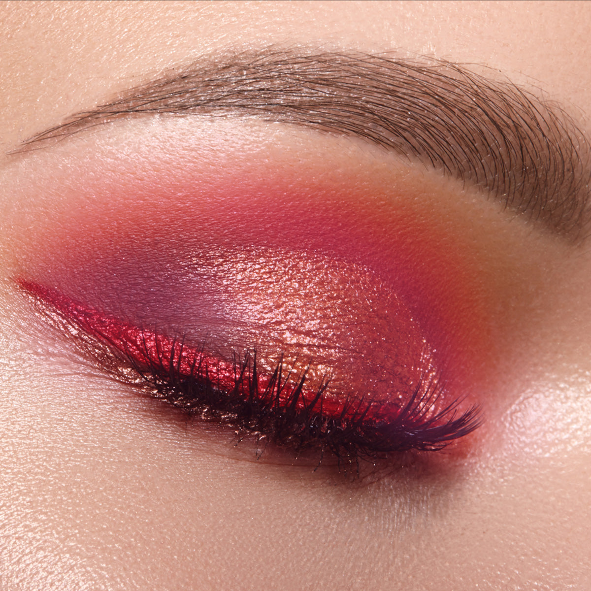 Metallic Eyeshadow Pink Liquid Eyeshadow by Poshmellow