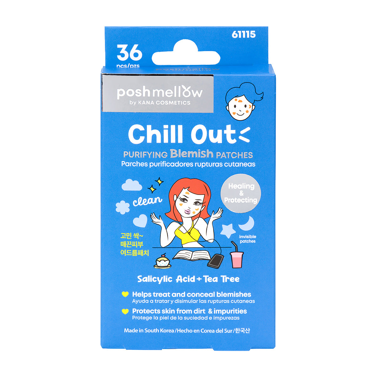 Purifying Blemish Patches (36 pcs): Chill Out