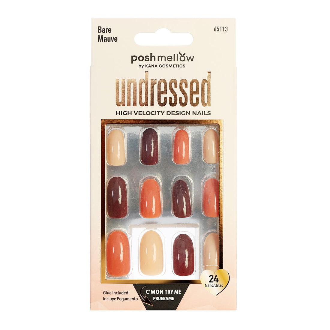 Design Nail: Undressed - Bare Mauve 65113