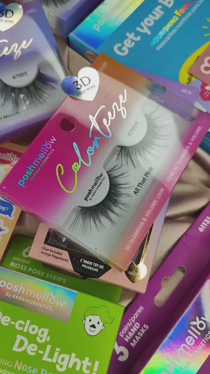 Color Teeze Lashes: All That Pink 67009