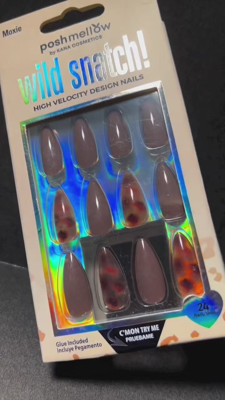 Design Nail: Wild Snatch - Moxie 65115