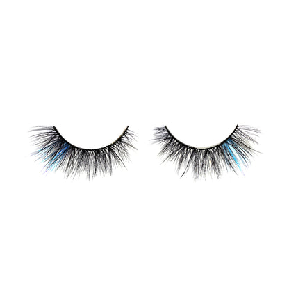 Mink Lashes Color Lashes - Blue Lashes by Poshmellow